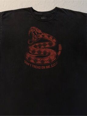 5.11 Tactical | Size XL | Don’t Tread On Me Rattlesnake Graphic T Shirt